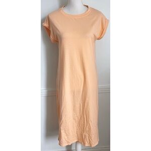 LA Relaxed • Pastel Orange Organic Cotton Dress